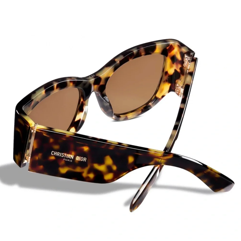 New! Christian Dior Tortoise Shell Sunglasses, DiorNuit S1I 24F0, Authentic